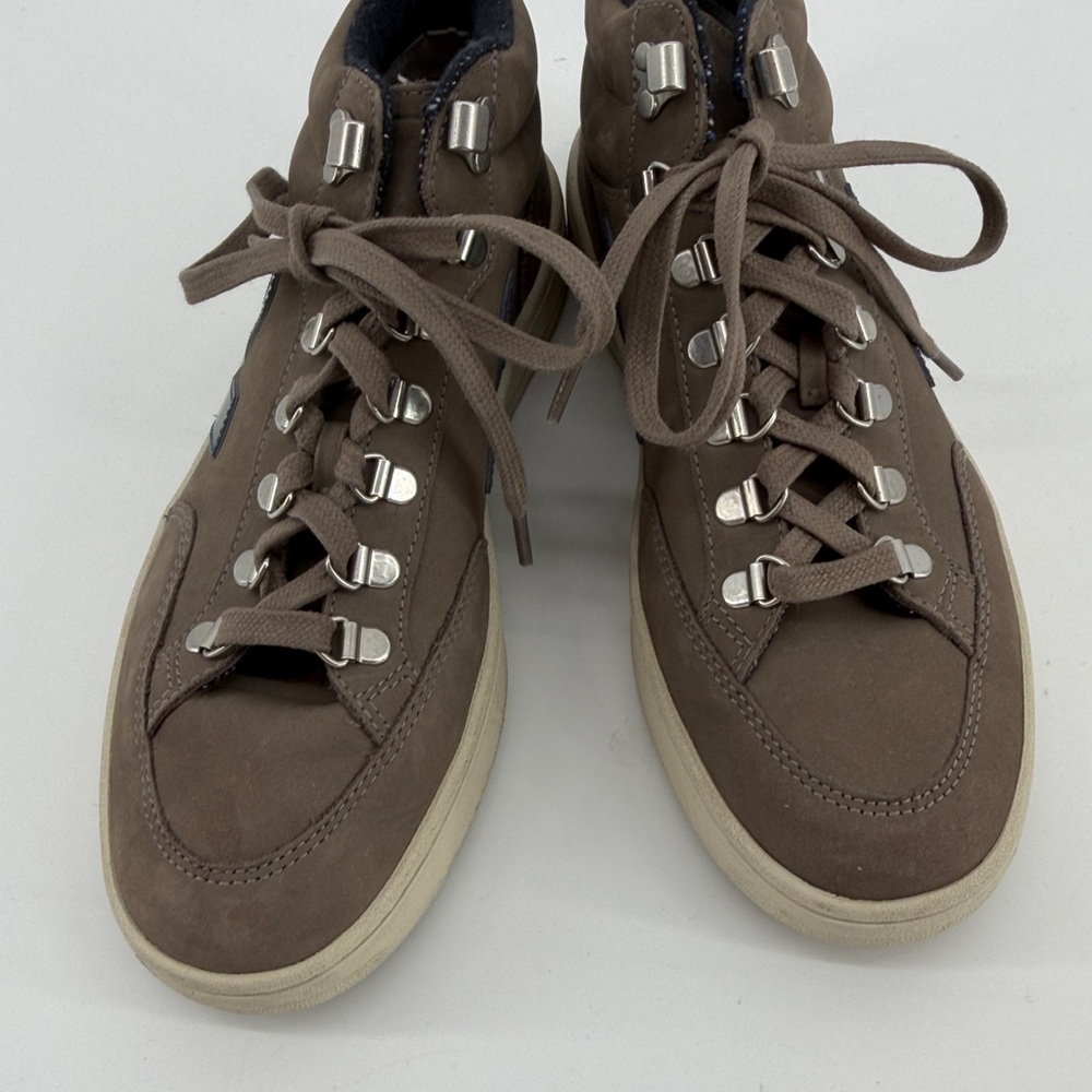 Veja Roraima Women’s Sneakers in Nubuck Moonrock Nautico 9 S62 - Picture 3 of 7